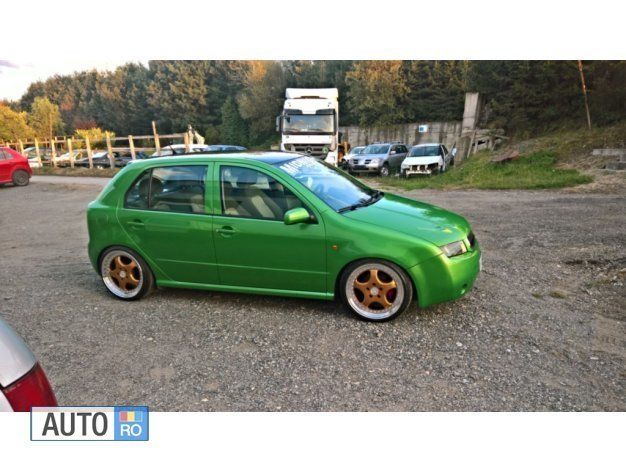 Second-hand Skoda Fabia 70 CP (51 kW) 2001 Verde Hatchback