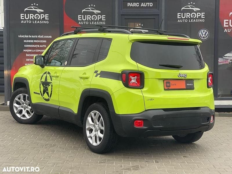 Second-hand Jeep Renegade Sport 110 CP (80 kW) 2018 Culoareverde SUV