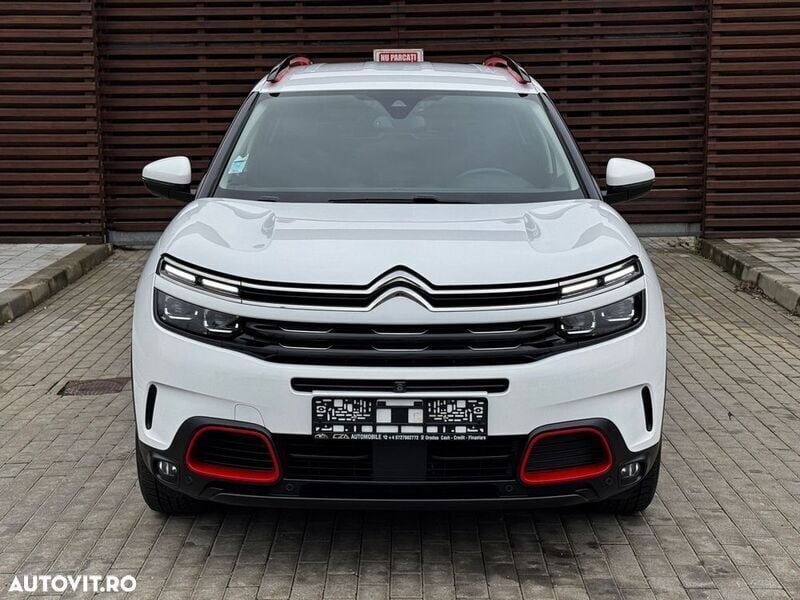 Alb Utilizat 2019 Citroën C5 Aircross Shine SUV | 16.290 EUR (Puțin scump) - Imagine 1/4