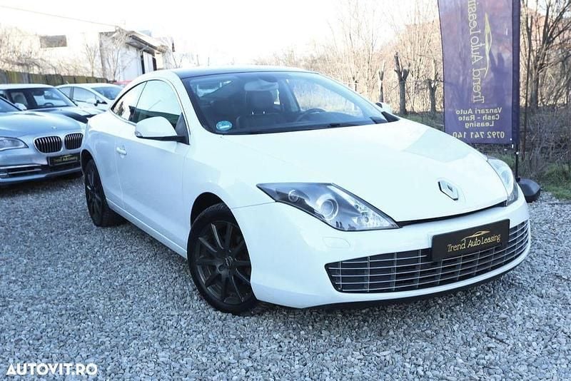 Second-hand Renault Laguna Coupé GT 150 CP (110 kW) 2010 Culoarealb Coupe