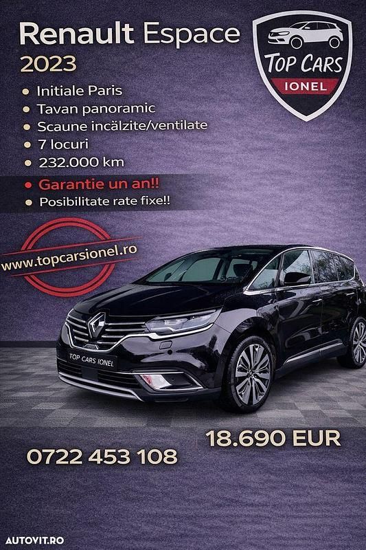 Culoaregri Second-hand 2023 Renault Espace Initiale Paris SUV | 18.650 EUR (Preț OK) - Imagine 1/4