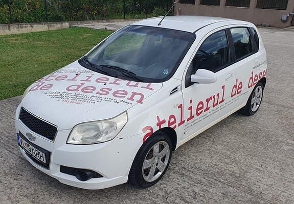 Alb Utilizat 2009 Chevrolet Aveo Hatchback | 1.700 EUR (Preț OK) - Imagine 1/4