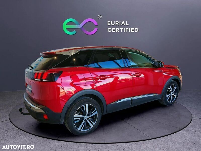 Second-hand Peugeot 3008 Allure 130 CP (95 kW) 2019 Rosu SUV