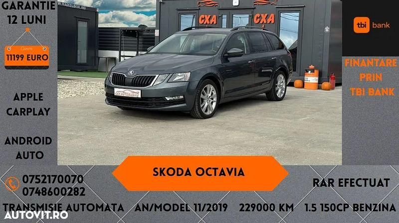 Culoaregri Utilizat 2019 Skoda Octavia Style Break | 11.199 EUR (Preț bun) - Imagine 1/4