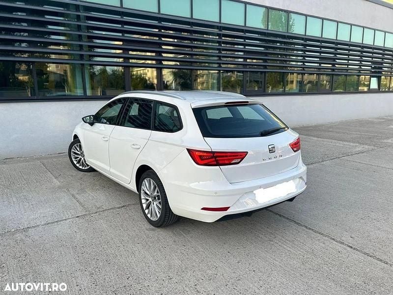 Second-hand Seat Leon Ecomotive 150 CP (110 kW) 2020 Culoarealb Break