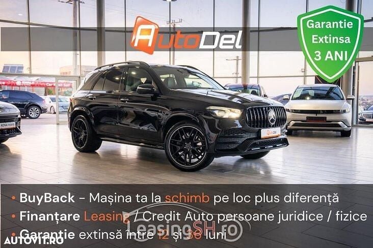 Negru Utilizat 2021 Mercedes GLE350 SUV | 54.999 EUR (Super Preț) - Imagine 1/4