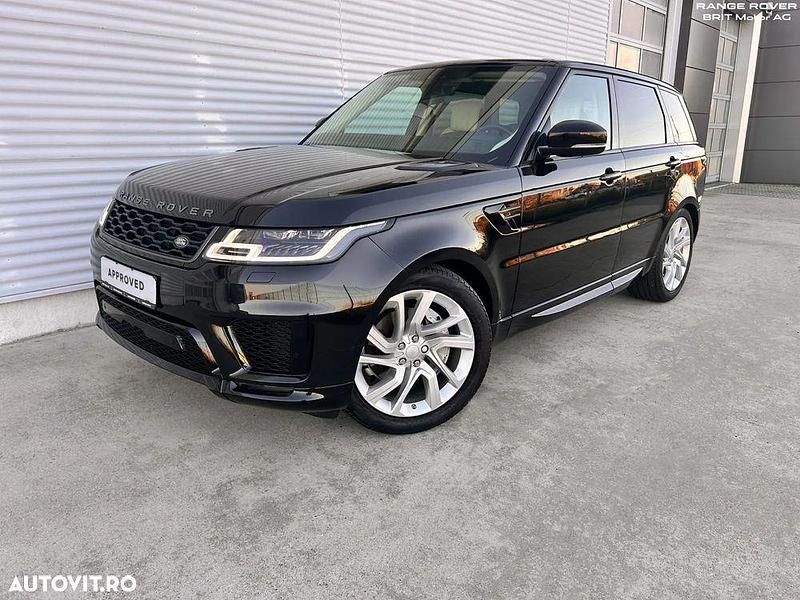Culoarenegru Utilizat 2020 Land Rover Range Rover Sport HSE Dynamic SUV | 50.820 EUR (Scump) - Imagine 1/4