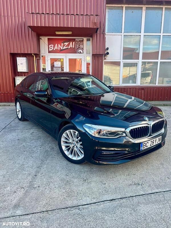 Culoarenegru Utilizat 2019 BMW 520 Sport Line Berlinǎ | 23.750 EUR (Preț OK) - Imagine 1/4