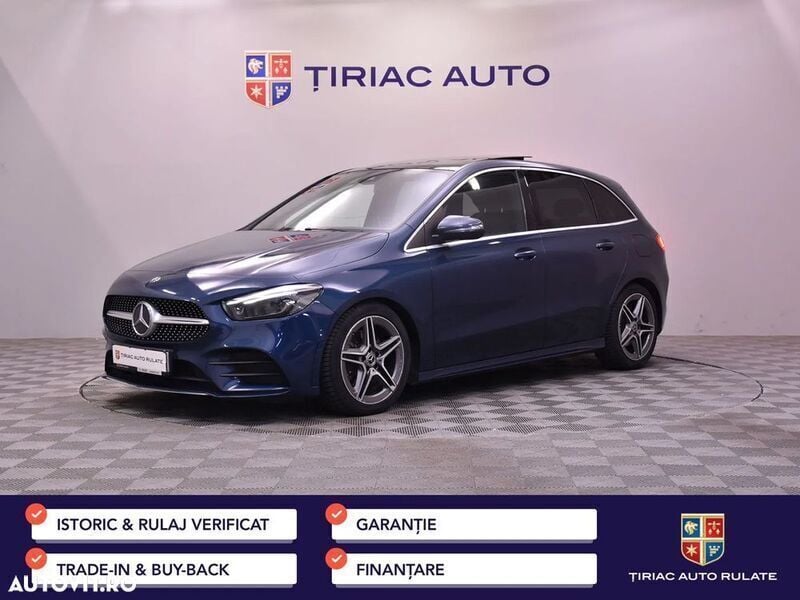 Albastru Utilizat 2019 Mercedes B220 AMG line Monovolum | 21.500 EUR - Imagine 1/4