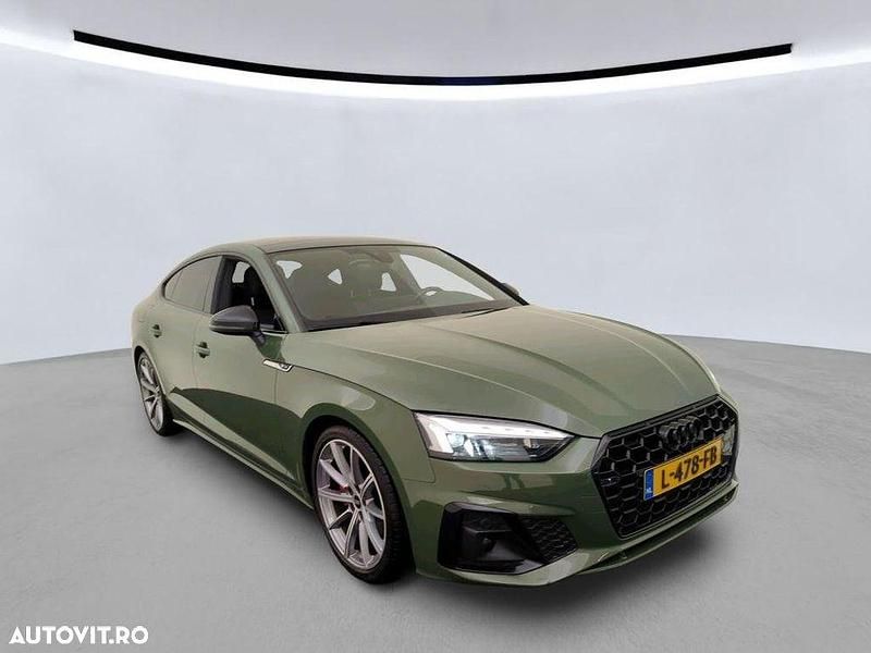 Second-hand Audi A5 S-Line 204 CP (150 kW) 2021 Culoareverde Coupe