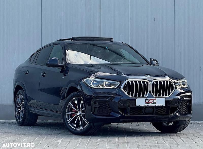 Culoarealbastru Utilizat 2022 BMW X6 Comfort Edition SUV | 62.920 EUR (Super Preț) - Imagine 1/4