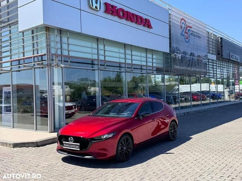 Rosu Utilizat 2024 Mazda 3 Nagisa Hatchback | 25.990 EUR (Preț OK) - Imagine 1/4