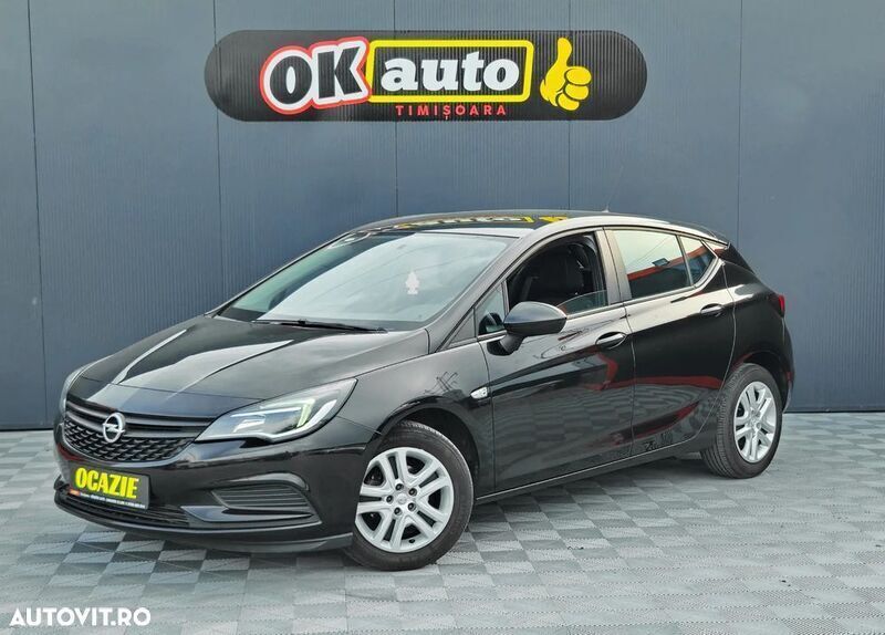 Negru Utilizat 2017 Opel Astra Hatchback | 8.300 EUR (Preț OK) - Imagine 1/4
