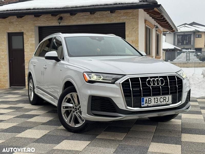 Culoarealb Second-hand 2021 Audi Q7 S-Line SUV | 39.900 EUR (Super Preț) - Imagine 1/4