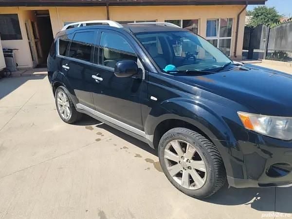 Negru Utilizat 2008 Mitsubishi Outlander SUV | 2.970 EUR (Super Preț) - Imagine 1/4