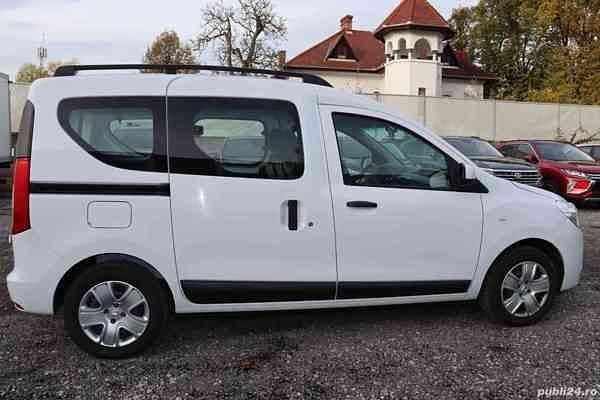Second-hand Dacia Dokker Lauréate 95 CP (69 kW) 2017 Alb Monovolum