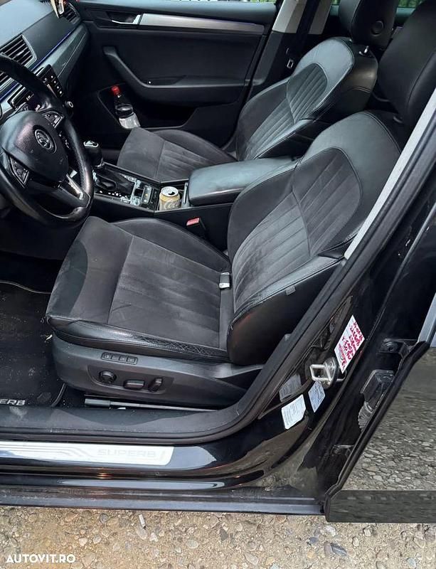 Second-hand Skoda Superb Style 150 CP (110 kW) 2016 Culoarenegru Berlinǎ