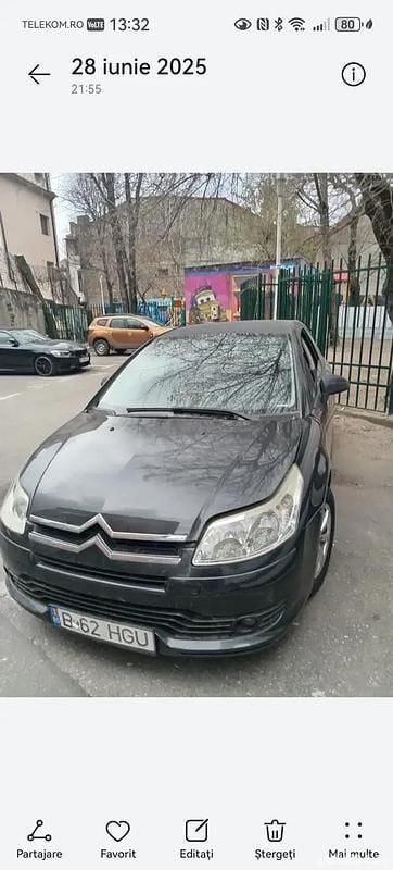 Utilizat 2007 Citroën C4 Coupe | 2.099 EUR - Imagine 1/4