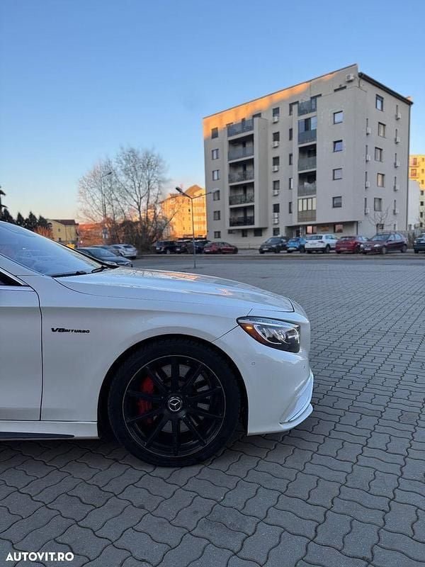 Second-hand Mercedes S63 AMG AMG 585 CP (430 kW) 2015 Culoarealb Coupe