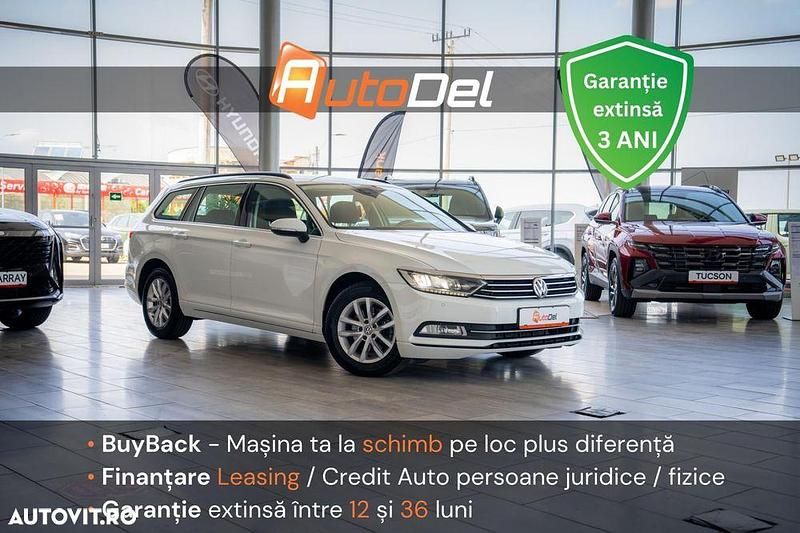 Alb Utilizat 2016 VW Passat Highline Break | 13.350 EUR (Preț bun) - Imagine 1/4