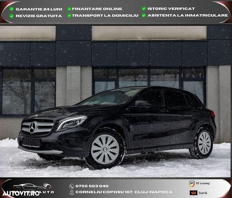 Culoarenegru Utilizat 2016 Mercedes GLA220 Style SUV | 14.990 EUR (Preț OK) - Imagine 1/4