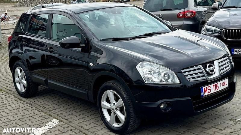 Second-hand Nissan Qashqai 106 CP (77 kW) 2009 Culoarenegru SUV