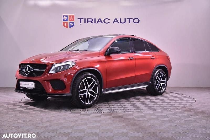 Rosu Utilizat 2018 Mercedes GLE350 Coupe | 34.990 EUR (Super Preț) - Imagine 1/4