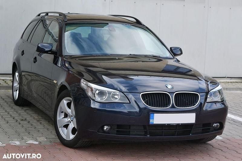 Culoarealbastru Utilizat 2007 BMW 520 Shadowline Break | 4.750 EUR (Preț OK) - Imagine 1/4