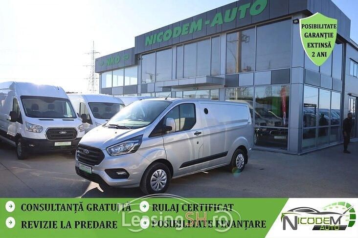 Argintiu Utilizat 2019 Ford Transit Custom | 13.903 EUR (Preț OK) - Imagine 1/4