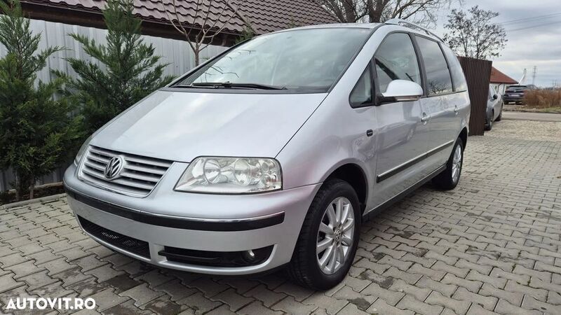 Argint Utilizat 2007 VW Sharan Comfortline Monovolum | 4.250 EUR (Preț OK) - Imagine 1/4