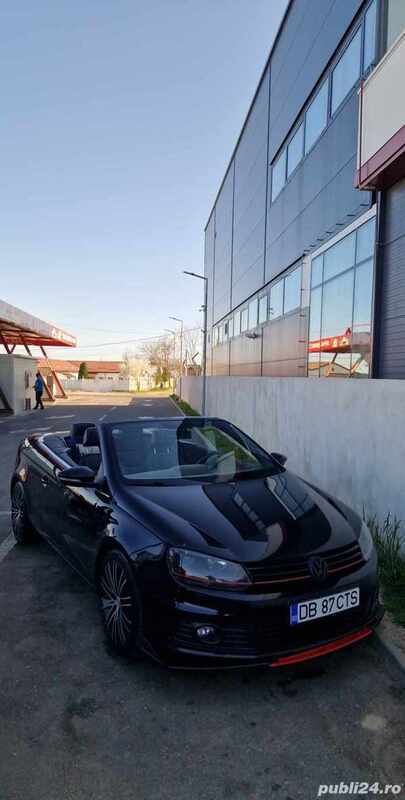 Negru Utilizat 2011 VW Eos Cabrio | 8.800 EUR (Scump) - Imagine 1/4
