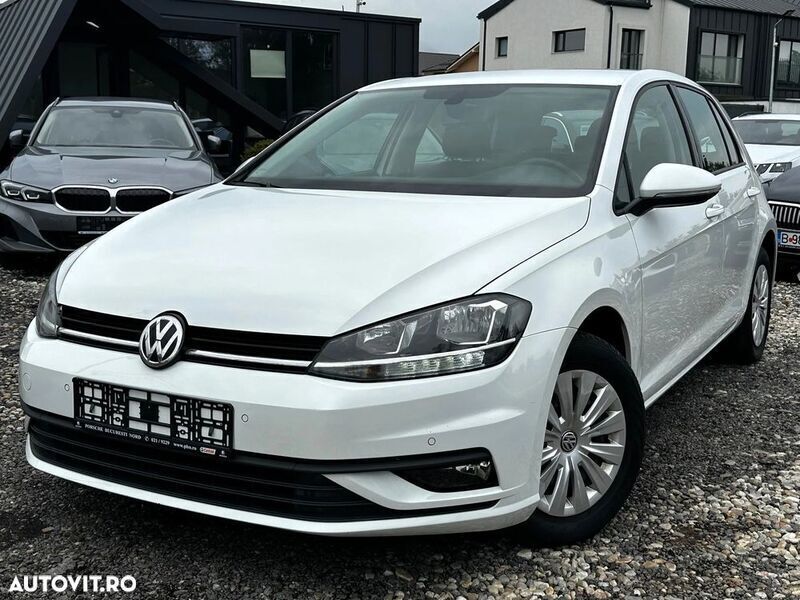 Alb Utilizat 2020 VW Golf VII Trendline Hatchback | 9.350 EUR (Super Preț) - Imagine 1/4