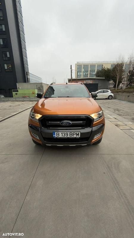 Second-hand Ford Ranger Wildtrack 200 CP (147 kW) 2019 Culoareportocaliu Pickup