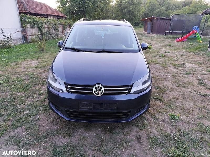 Culoarealbastru Utilizat 2011 VW Sharan Comfortline Monovolum | 6.690 EUR (Preț OK) - Imagine 1/4