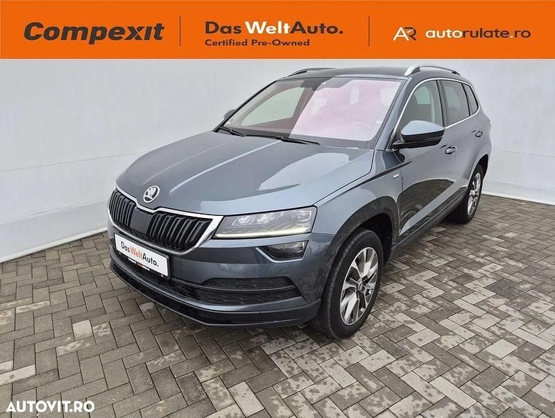 Gri inchisnormal Utilizat 2022 Skoda Karoq Ambition SUV | 23.700 EUR (Puțin scump) - Imagine 1/4