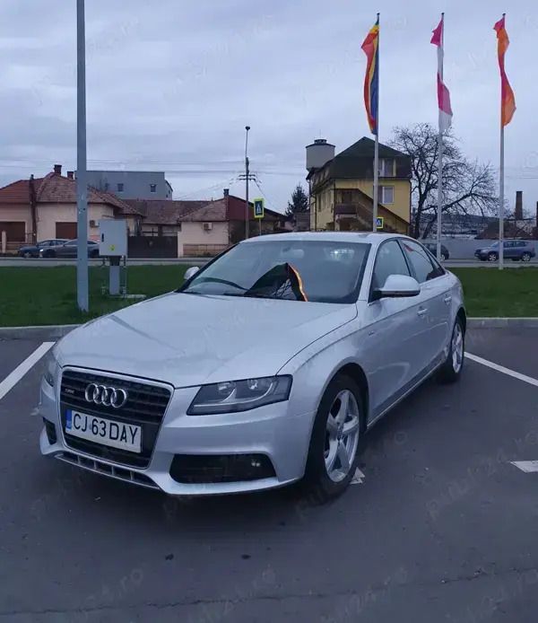 Argintiu Utilizat 2008 Audi A4 Berlinǎ | 6.000 EUR (Puțin scump) - Imagine 1/4