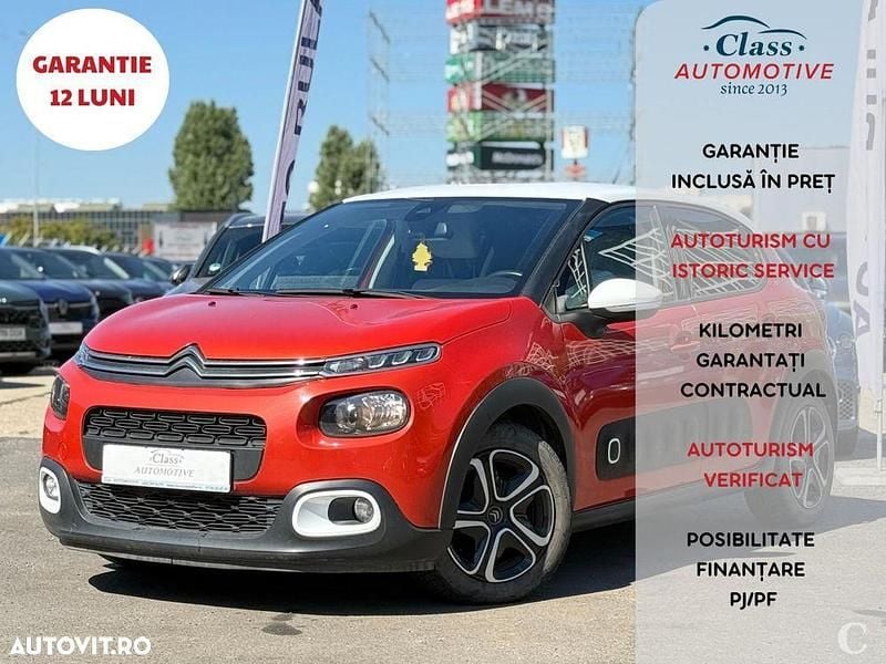 Culoareportocaliu Utilizat 2017 Citroën C3 Hatchback | 9.750 EUR (Preț OK) - Imagine 1/4