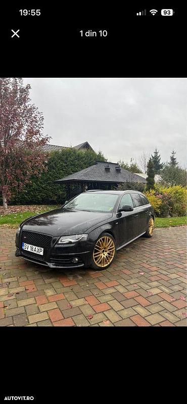 Culoarenegru Utilizat 2009 Audi A4 S-Line Break | 5.100 EUR (Preț OK) - Imagine 1/4