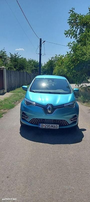 Culoarealbastru Utilizat 2021 Renault Zoe Intens Hatchback | 15.700 EUR (Preț OK) - Imagine 1/4