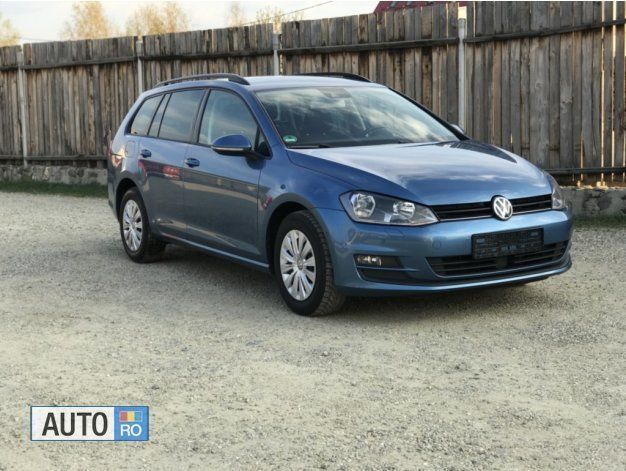 Second-hand VW Golf VII 105 CP (77 kW) 2014 Albastru Break
