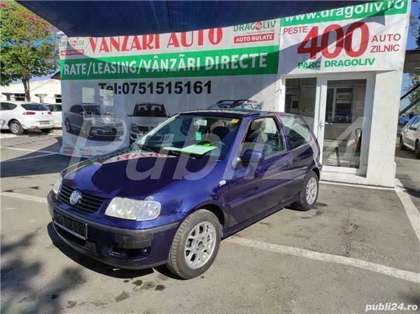 Albastru Utilizat 2001 VW Polo Coupe | 1.599 EUR - Imagine 1/4