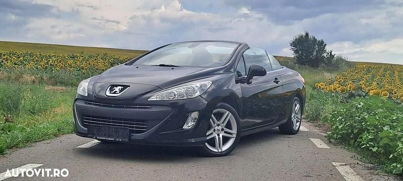 Negru Utilizat 2010 Peugeot 308 CC Cabrio | 4.990 EUR - Imagine 1/4