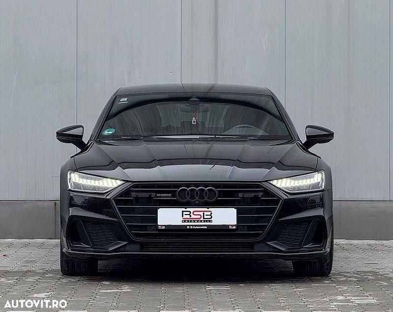 Second-hand Audi A7 S-Line 286 CP (210 kW) 2020 Culoarenegru Berlinǎ