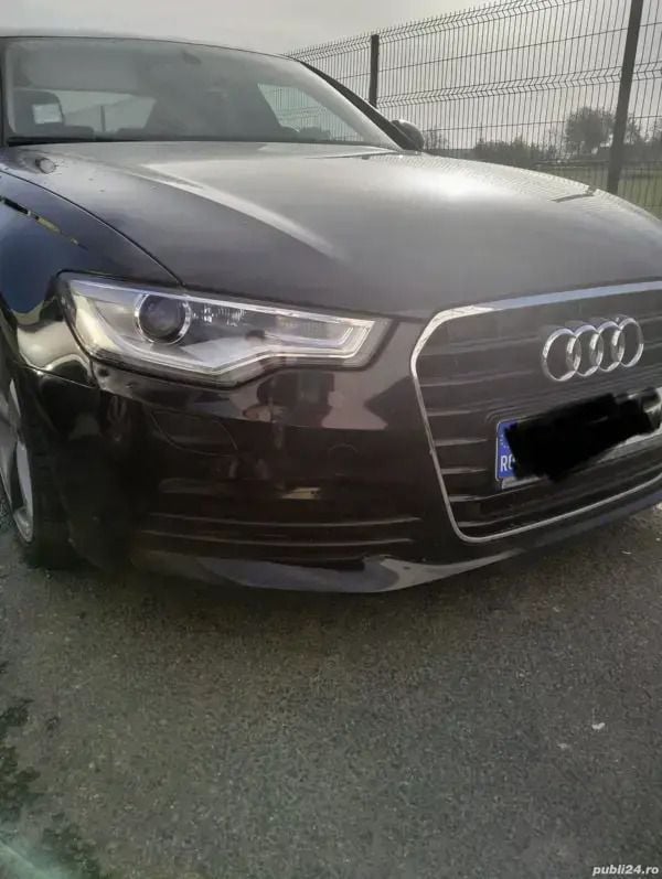 Negru Utilizat 2013 Audi A6 Berlinǎ | 12.800 EUR (Preț OK) - Imagine 1/4