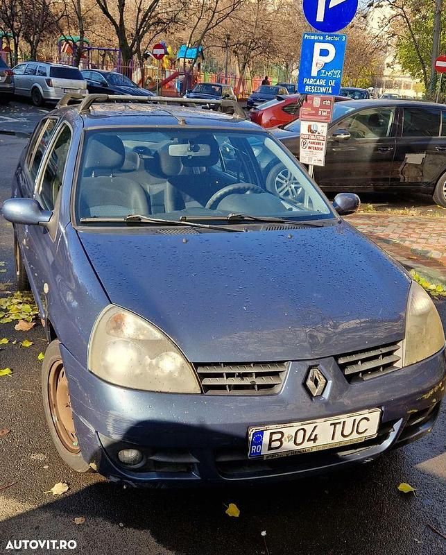 Culoarealbastru Utilizat 2007 Renault Symbol Expression Berlinǎ | 1.700 EUR (Preț OK) - Imagine 1/4
