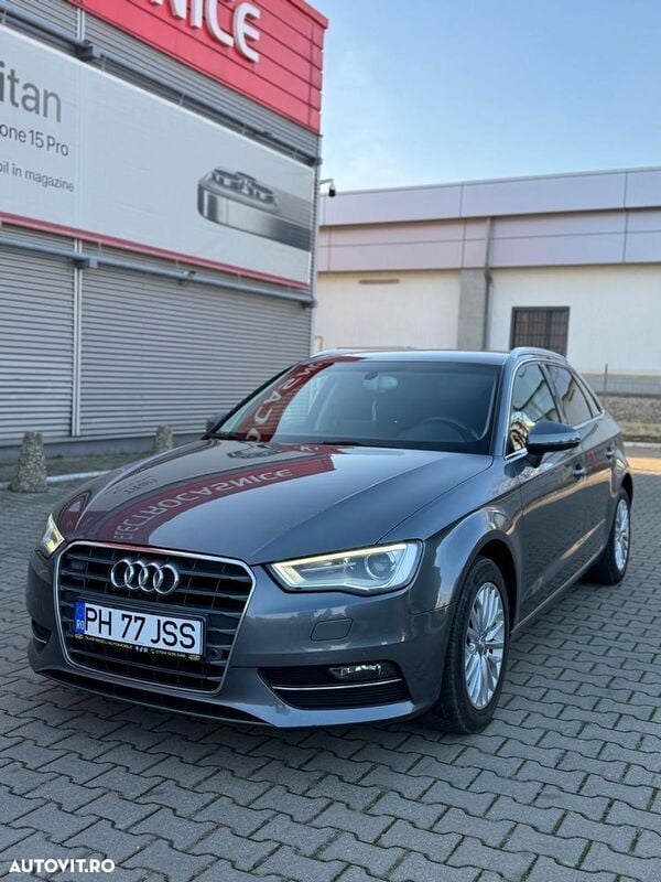 Gri Utilizat 2014 Audi A3 Sport Hatchback | 10.650 EUR (Preț OK) - Imagine 1/4