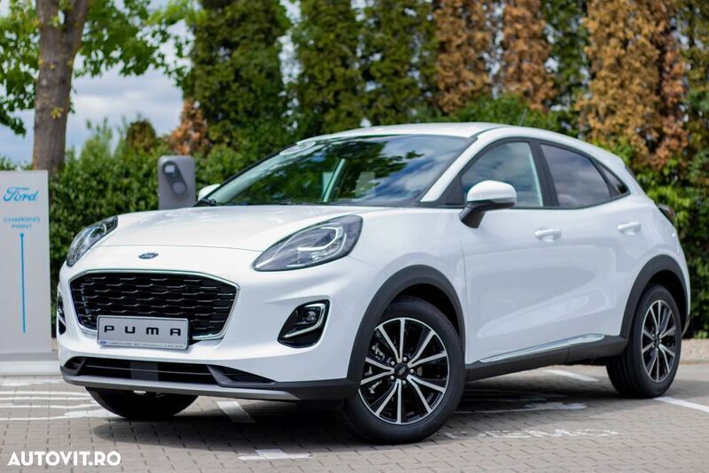 Alb Nouă 2024 Ford Puma Titanium SUV | 21.780 EUR (Puțin scump) - Imagine 1/4