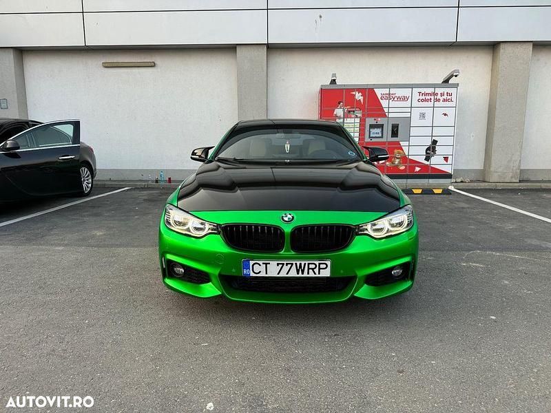 Second-hand BMW 420 Sport Line 184 CP (135 kW) 2014 Culoareverde Coupe