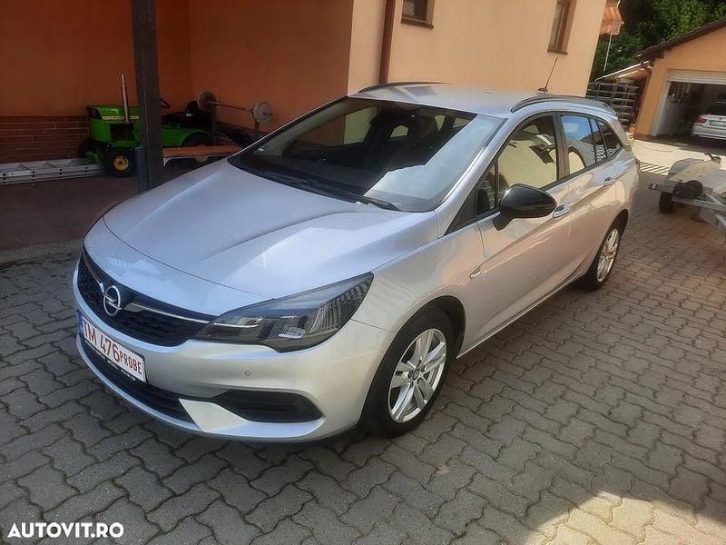 Culoareargint Utilizat 2021 Opel Astra Elegance Break | 8.999 EUR (Preț OK) - Imagine 1/4