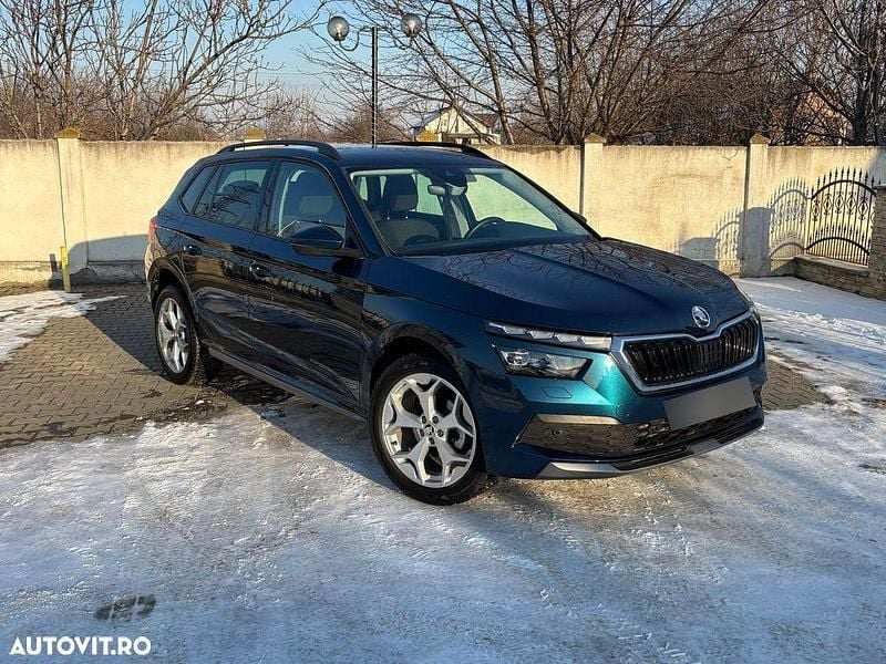 Culoarealbastru Utilizat 2021 Skoda Kamiq Style SUV | 16.500 EUR (Preț bun) - Imagine 1/4